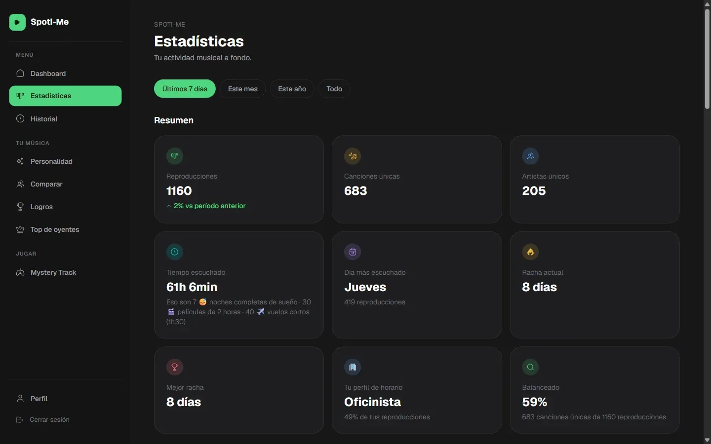 Spoti-Me — screenshot 3 of 6